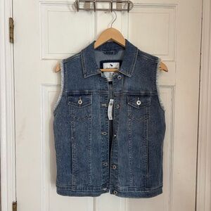 Abercrombie- Girls Jean Vest